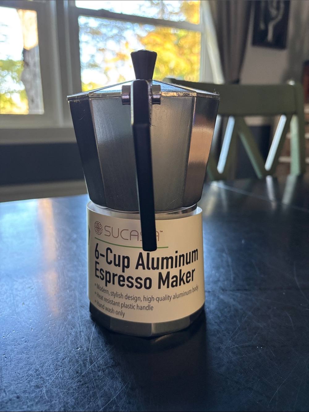6-Cup Aluminum Espresso Maker -